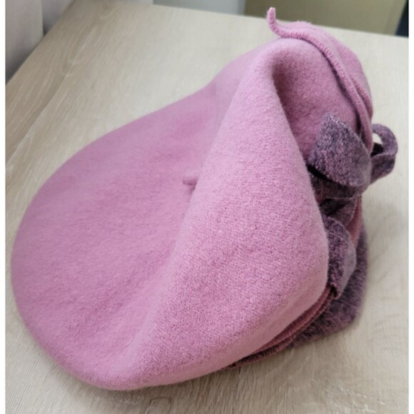 Woolmark Womens Wool Beret Hat - Picture 5 of 6